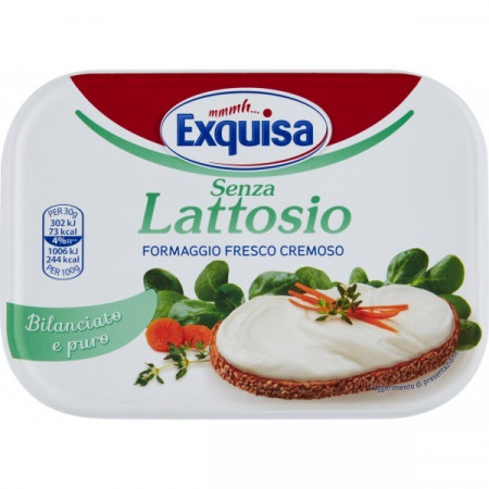 Formaggio fresco senza lattosio - Exquisa
